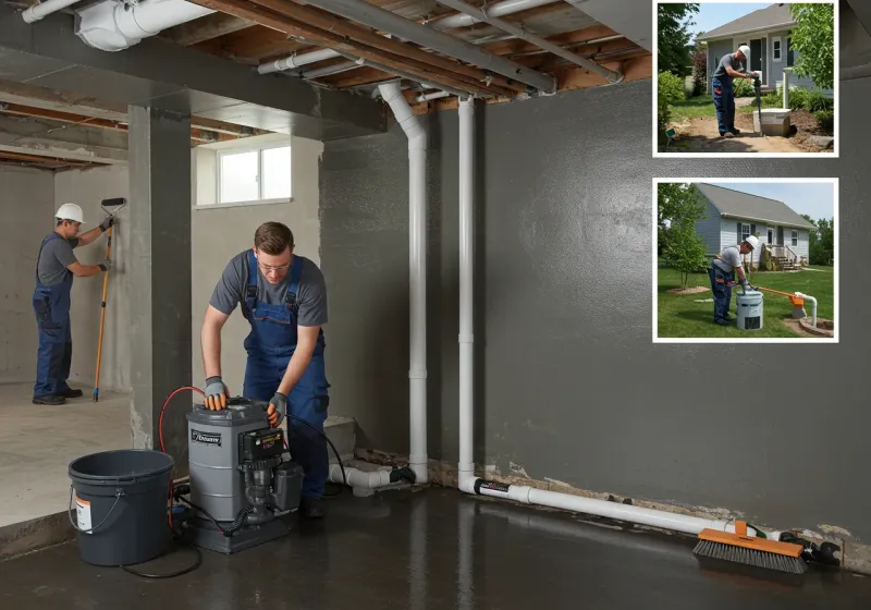 Basement Waterproofing and Flood Prevention process in Olive Hill, KY